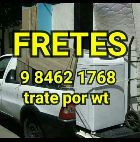 FRETES de geladeira FRETE d sofá fogão armário MDF cama gaveteiro aparador máquina etc
