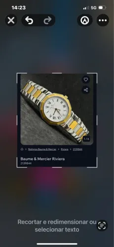 RELÓGIO BEAUME MERCIER