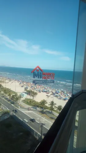 Apartamento para locação, 1 Dormitório Mobiliado com Vista Mar e Lazer Completo
