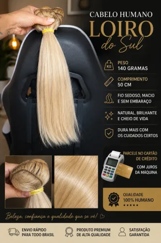 Cabelo loiro do Sul 