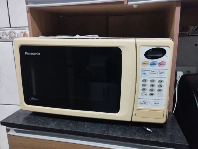 Microondas com defeito