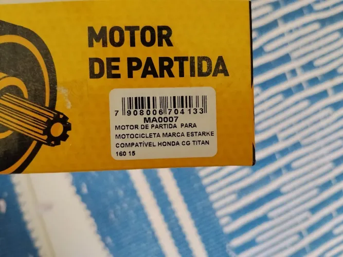 Motor de partida starke 160cc