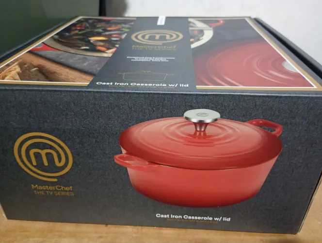 Panela master chef vermelha nova na caixa !!!