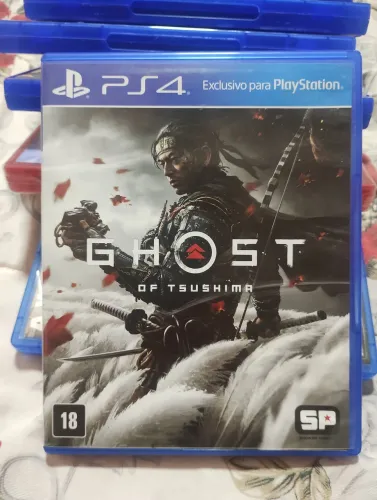 Ghost of tsushima Playstation 4 mídia física original envio olxpay