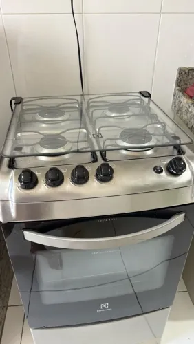 Fogão inox 4 bocas