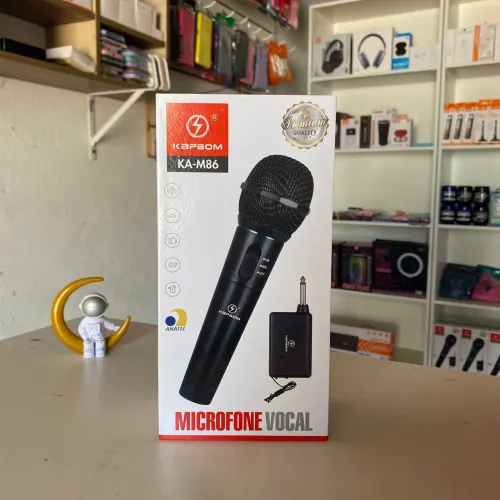 MICROFONE SEM FIO KAPBOM