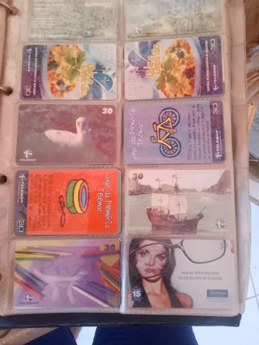 Coleção de cartão telefone orelhão