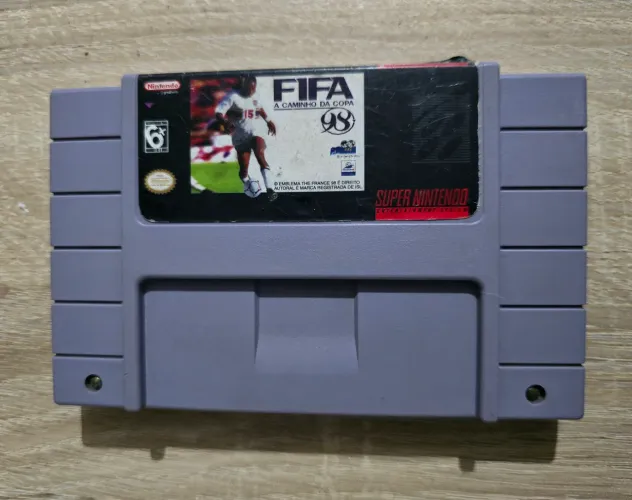 Fifa 98 original Gradiente para Super Nintendo 