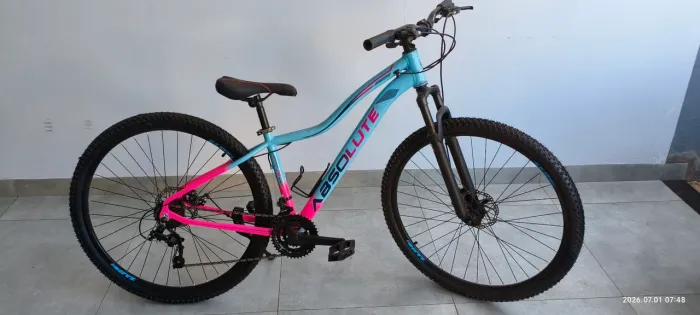 Bicicleta Azul com NF