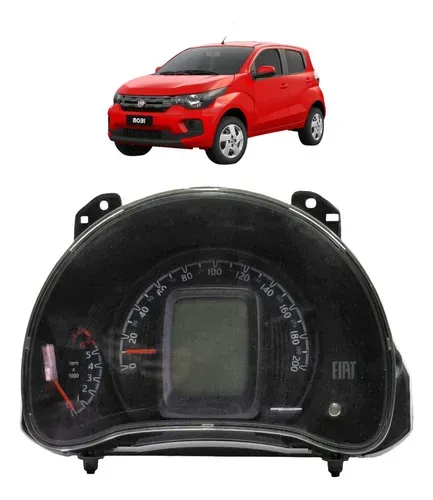 Painel De Intrumentos Fiat Mobi 1.0 52090125 16/21 Uzad0 Preto