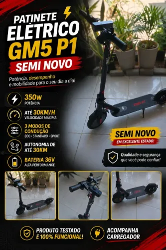 Patinete elétrico GM5 P1