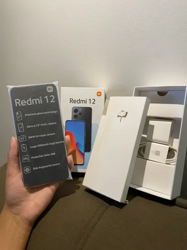 Redmi 12 256GB Sky Blue - Seminovo