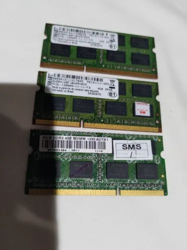 3 MEMORIA DDR 3 DE 4 GIGAS POR 100 REAIS