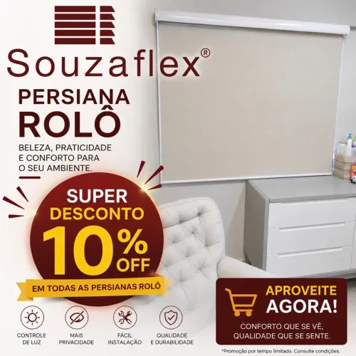 Persiana Rolo de Alto Padrão
