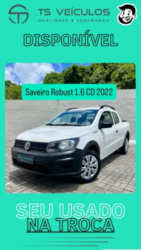 Volkswagen Saveiro Robust 1.6 Total Flex 8V CD 2022