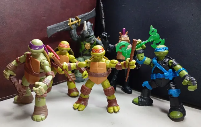 Coleção tartarugas ninja