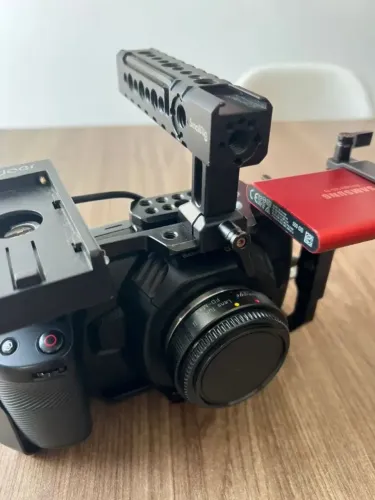Câmera Blackmagic 4k (Kit Completo pronto pra filmar)