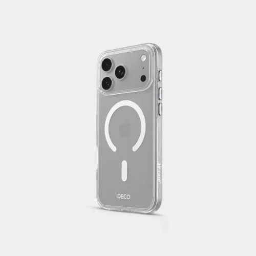 Capa Air Case Deco Cinza 17 Pro Max