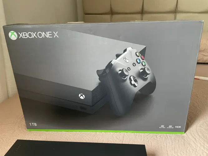 Xbox one x novo usado 
