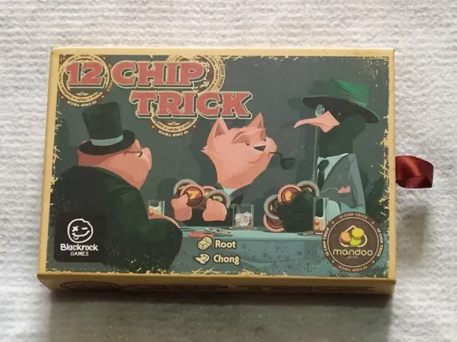 12 Chip Trick - Jogo de Tabuleiro - Boardgame