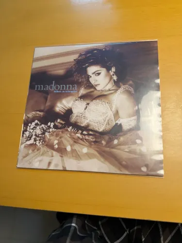 DISCO TRANSPARENTE MADONNA ?LIKE A VIRGIN?