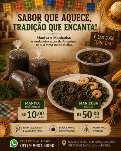 Maniva e Maniçoba São João 2026