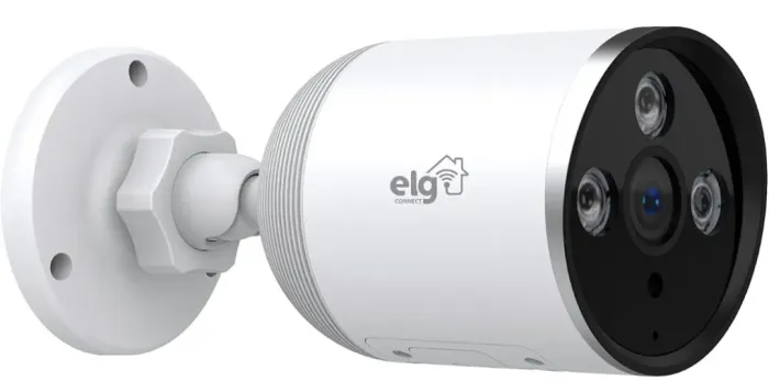 ELG, SHCF601, Câmera Externa Full Color 1080P IP65, Grava Full HD 1080p, Wi-Fi, Branco