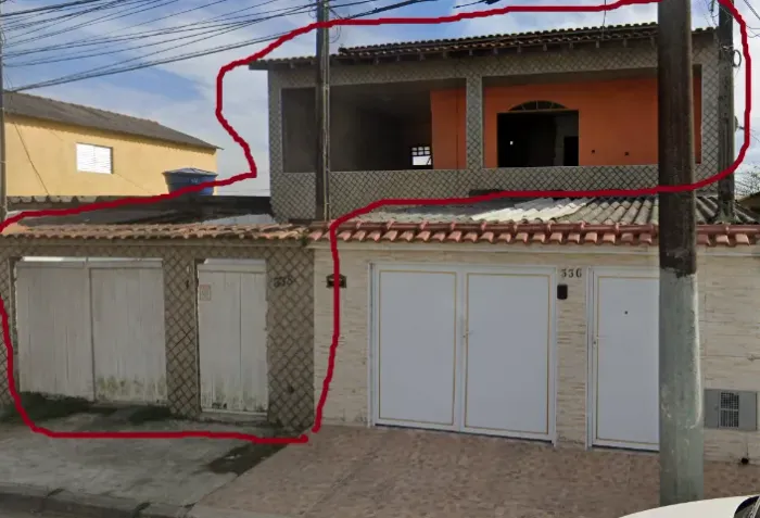 Casa com garagem e documento habite-se