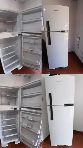 Vendo uma geladeira semi nova frost free 375 litros 