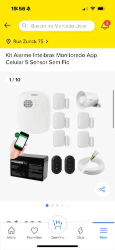 Kit de alarme Intelbras