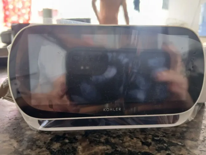 Controle Remoto Touch-screen Original Vaso Kohler Veil Com Base Novo Lacrado
