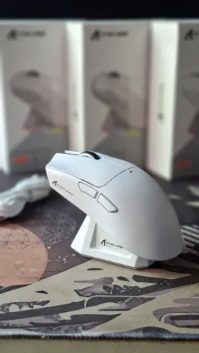 Mouse Gamer Attack Shark x11 sem fio Branco [NOVO]