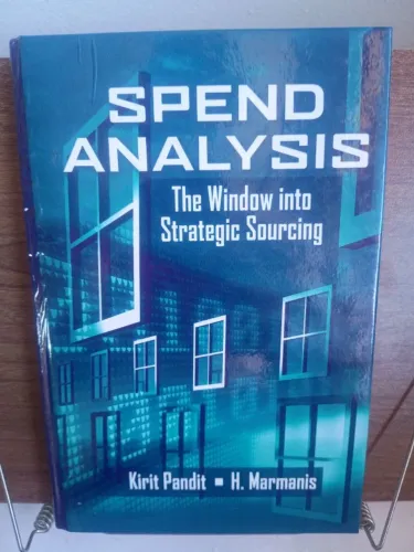 Livro Spend Analysis - The Window into Strategic Sourcing
