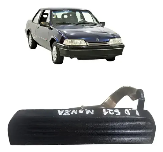 Macaneta Externa Monza Lado Direito 1991 1996 - Preto