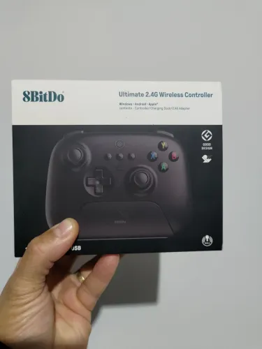 Controle 8bitdo com hall effect