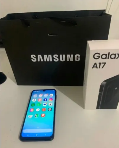 OPORTUNIDADE: Samsung Galaxy A17 Black (128GB) - Zerado na Caixa!