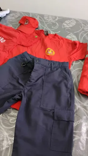 Uniforme completo bombeiro civil