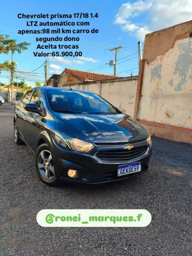 Chevrolet Prisma Sed. LTZ 1.4 8V Flexpower 4P Aut. 2018