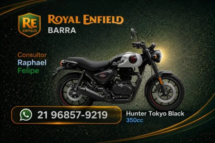HUNTER 350CC 2027 !!!0KM!!! RAPHAEL FELIPE   2 1 9 6 8 5 7 9 2 1 9