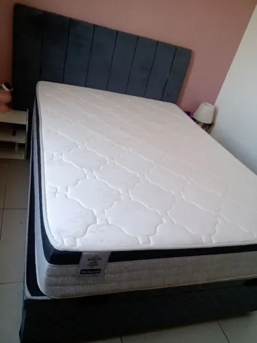 Cama box baú casal
