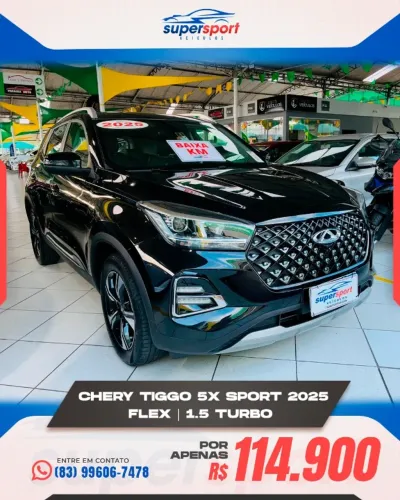 Chery Tiggo 5X Sport 1.5 Turbo Flex Aut. 2025