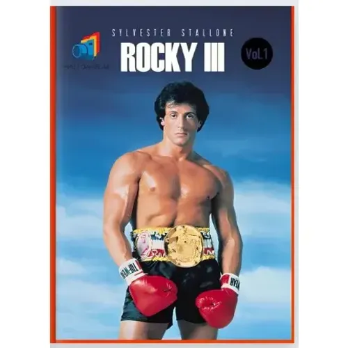 ROCKY III-SYLVESTER STALLONE-ALBUM BOOK VOL.1-LIVRO DE FOTOS RARAS DO FILME DE 1982-CAPA D