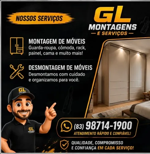 Montador de móveis e assistência