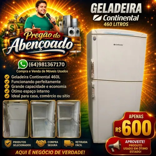 Geladeira Continental funcionando perfeitamente