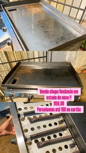 Chapa de lanches Venâncio