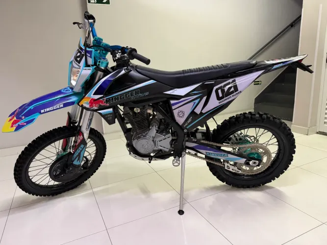 Kingger 2024 | 222km | Estado de 0km | Muito nova! Trilha 