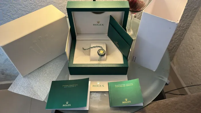 Caixa original Rolex Oyster Perpetual