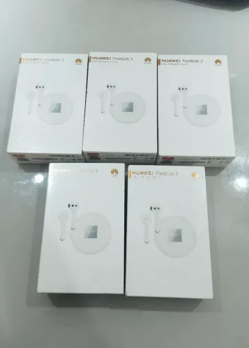 5 Fones de Ouvido Huawei FreeBuds 3 - lote com Defeito