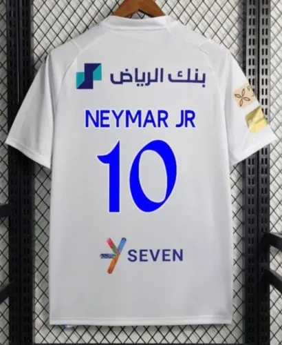 Camisa Branca do Al-Hilal temporada 23/24 Neymar jr 10