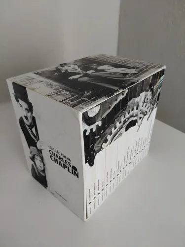 Charles Chaplin Coleção DVDs Folha